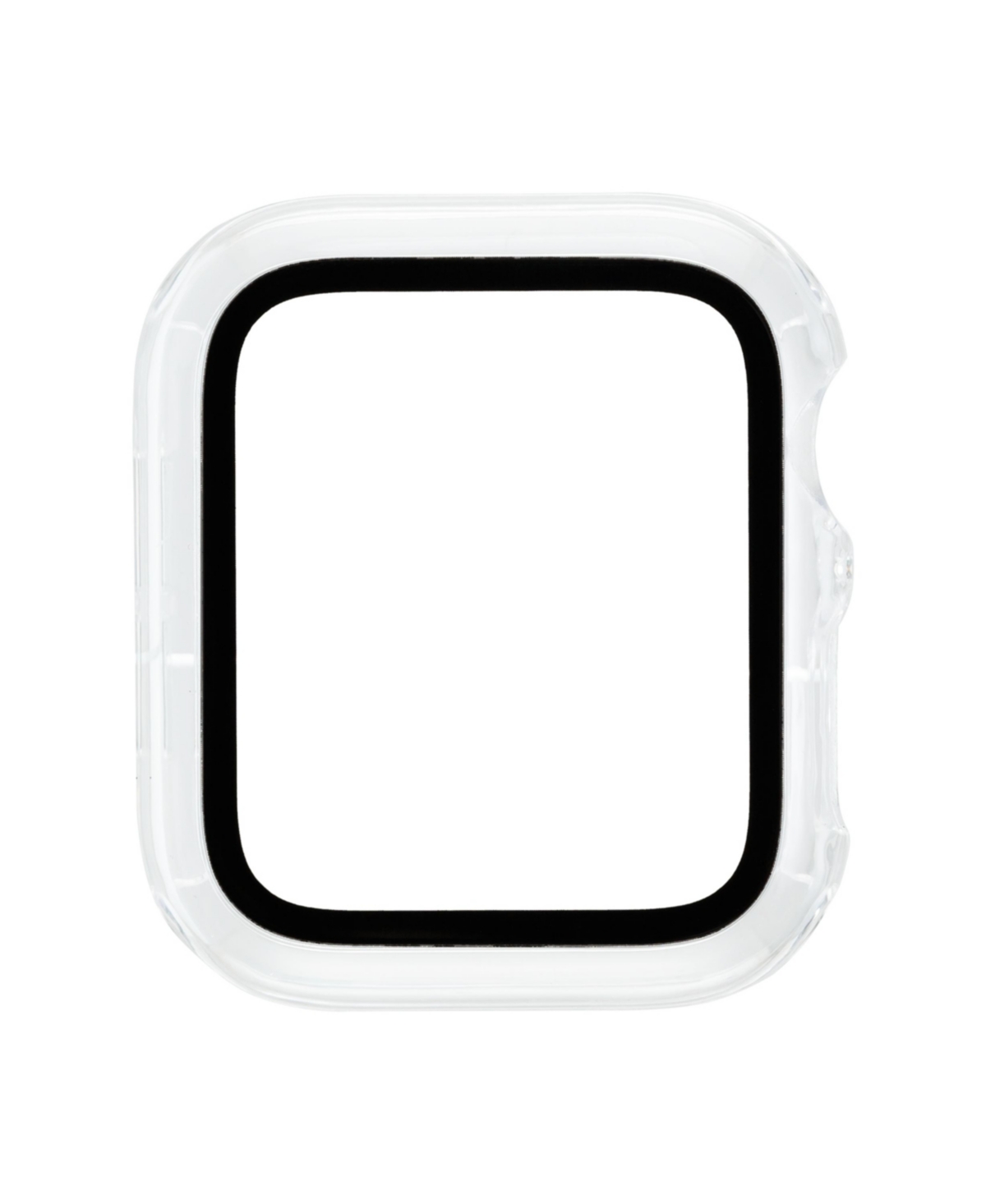 Clear Full Protection Bumper with Glass for 49mm Apple Watch - Clear