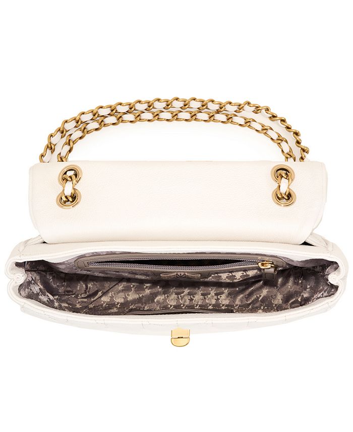 KARL LAGERFELD PARIS Agyness Small Leather Shoulder Bag Macy's