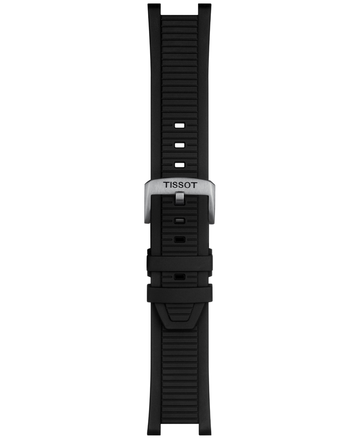 Shop Tissot Men's Swiss Chronograph T-race Black Strap Watch 45mm
