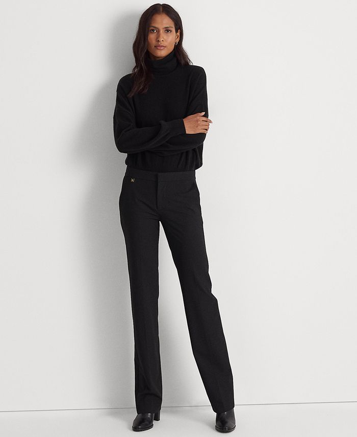 Lauren Ralph Lauren Straight-Leg Pants, Regular and Petite - Macy's