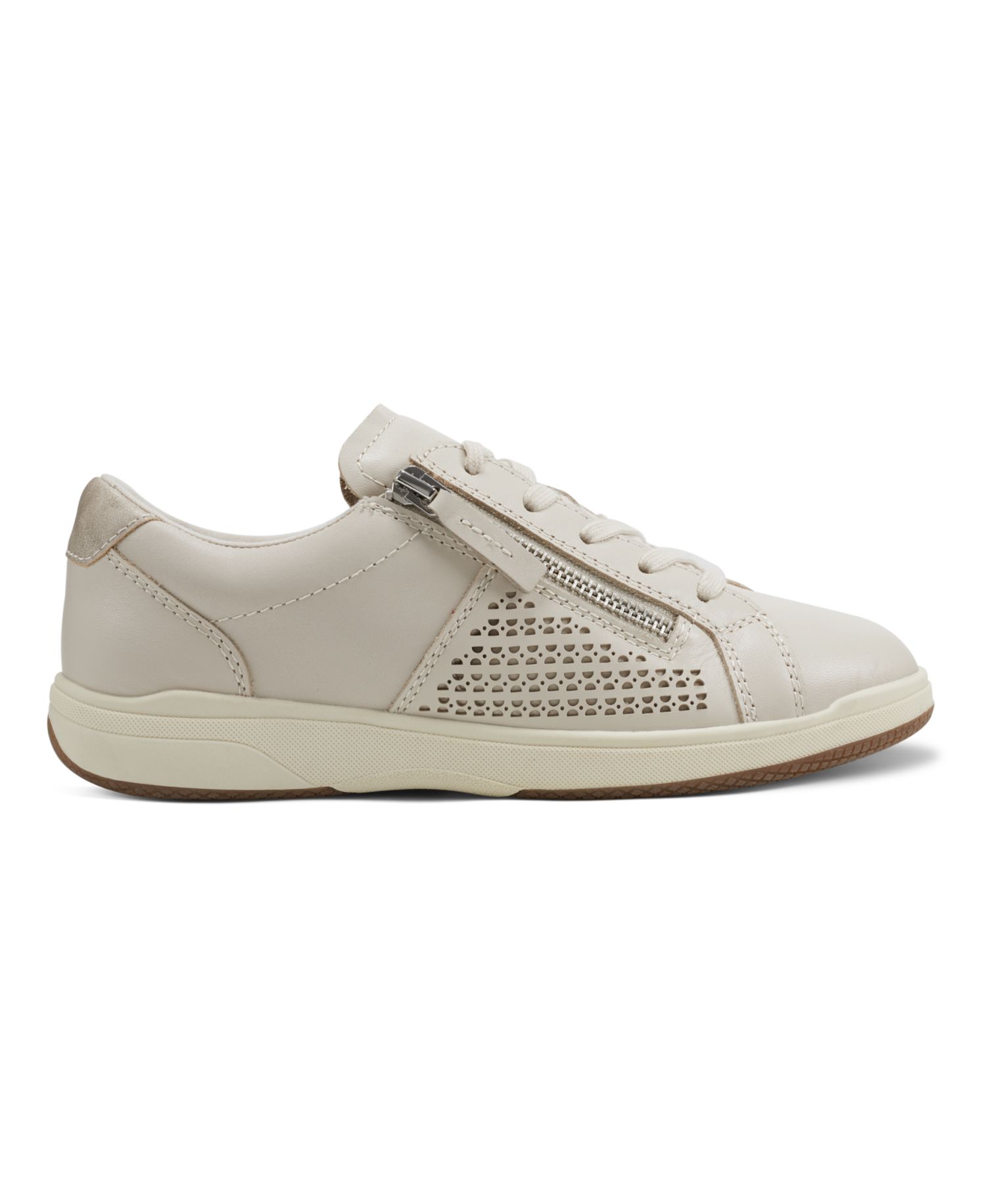 Women's Netta Side Zip Lace-Up Sneakers