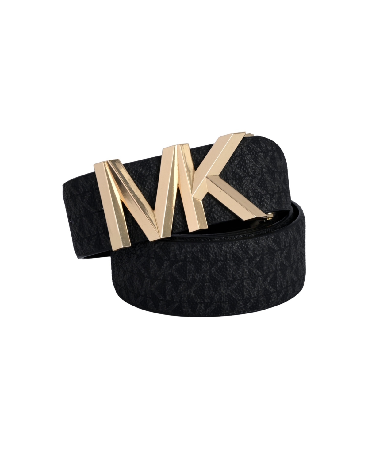 Michael Kors Michael  38mm Reversible Belt In Black