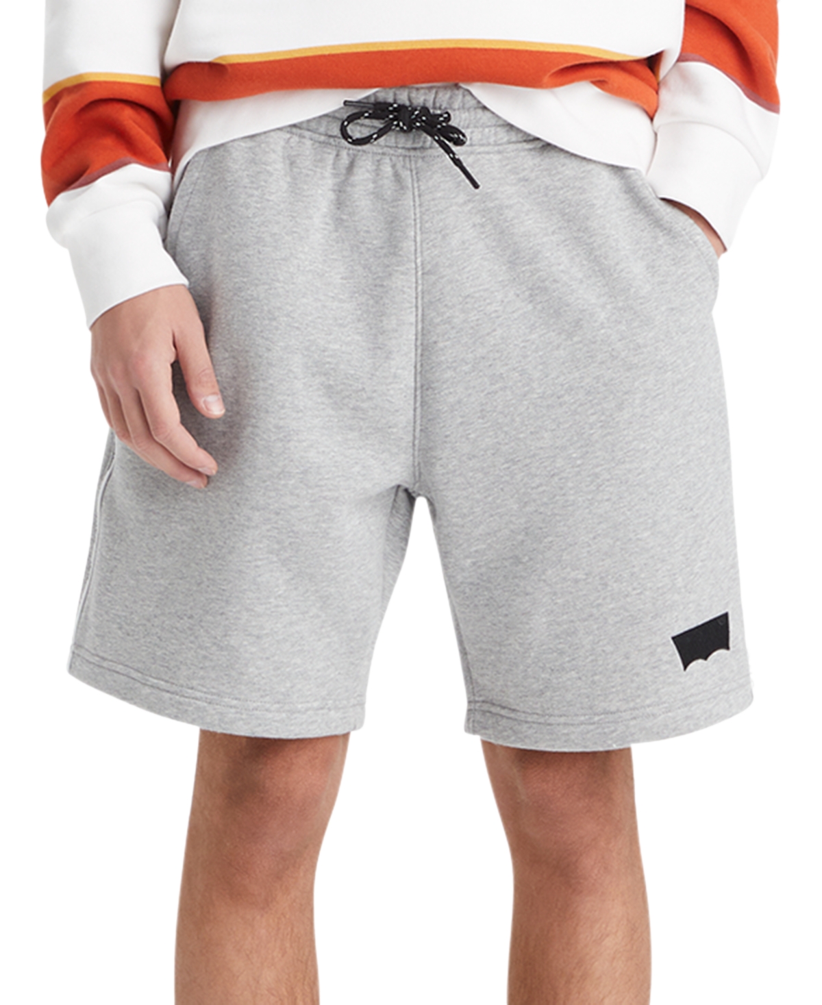 Levi's Men's Relaxed-Fit Logo Piping Drawstring Shorts | Smart Closet