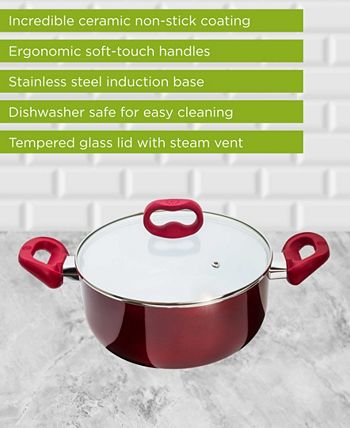 Ecolution Easy Clean Nonstick Cookware Set Dishwasher Safe Kitchen