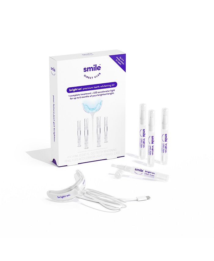 Smile Direct Club Teeth Whitening Kit with LED Light and 4 Pack