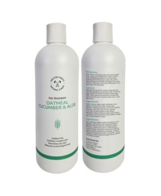 Dr. Theo's Dog Shampoo - Oatmeal, Cucumber & Aloe - 16 oz (2-Pack)
