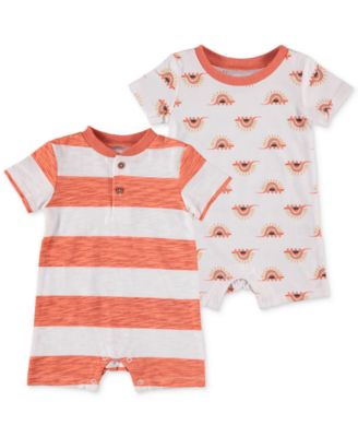Chickpea - Baby Boys 2-Pk. Romper Set