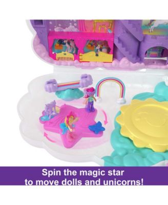Polly Pocket Rainbow Unicorn Salon Macy's