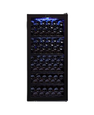124 Bottle Freestanding Wine Cabinet Refrigerator