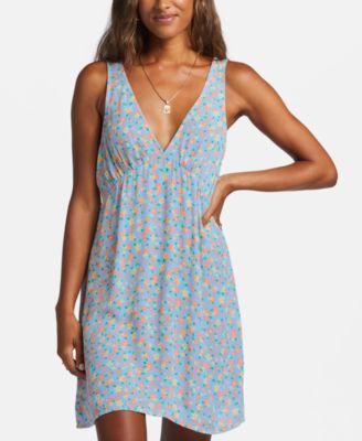 Billabong - Juniors' Feel The Love V-Neck Mini Dress