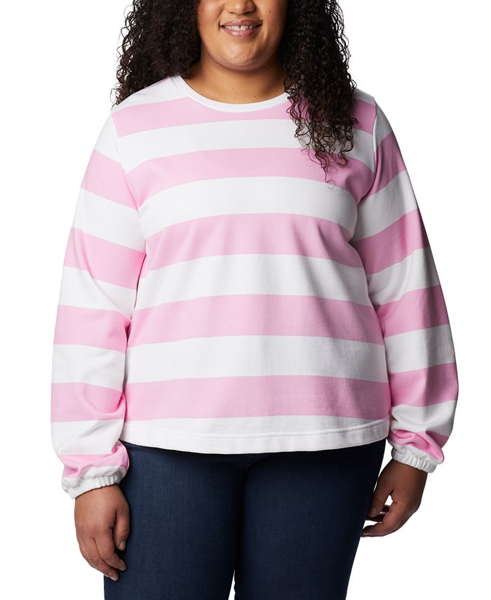 Columbia Plus Size Trek Seasonal Striped Top Macy's