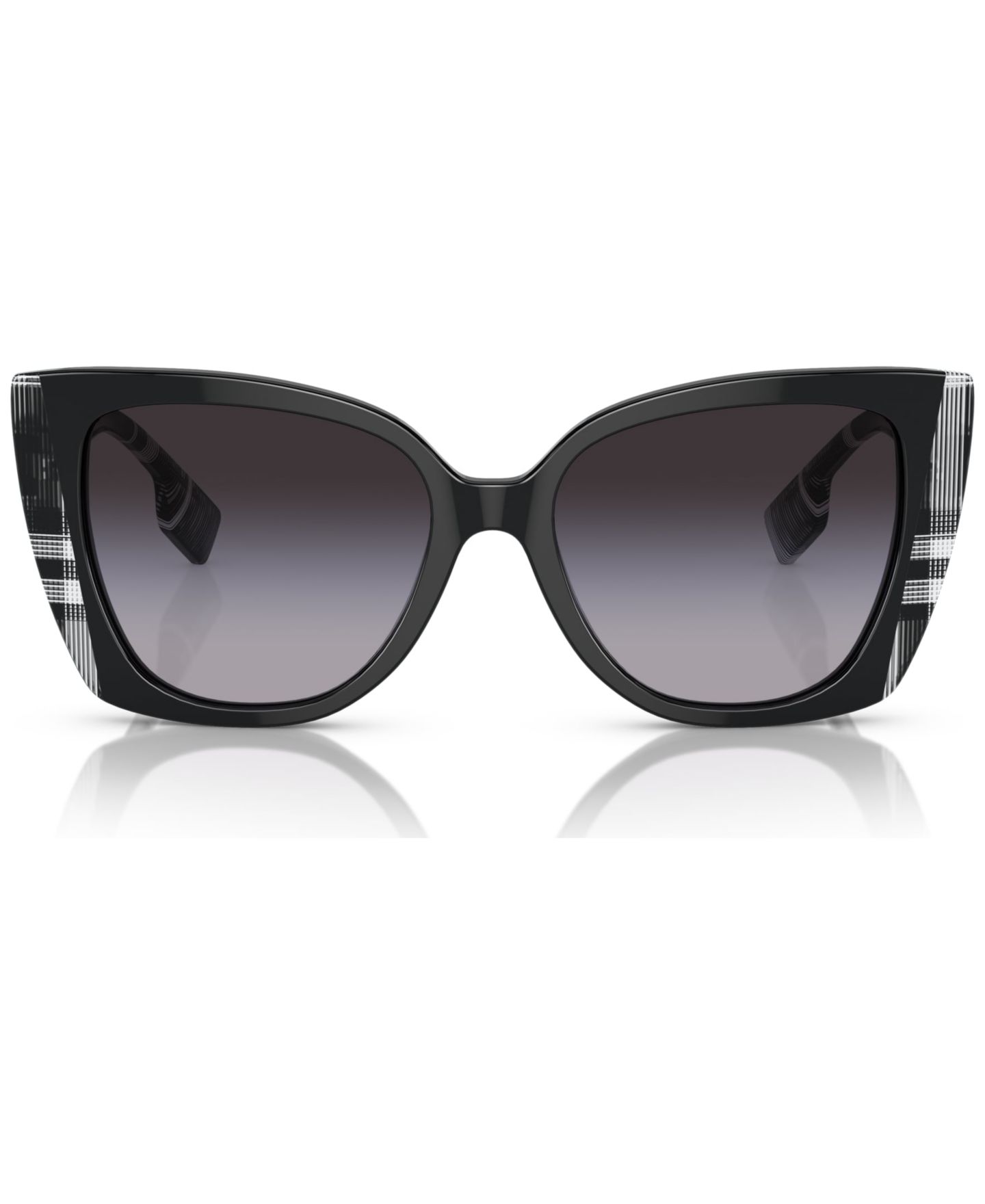 Женские солнцезащитные очки Burberry Sunglasses, BE4393 Meryl, цвет: Чёрный — фото 3