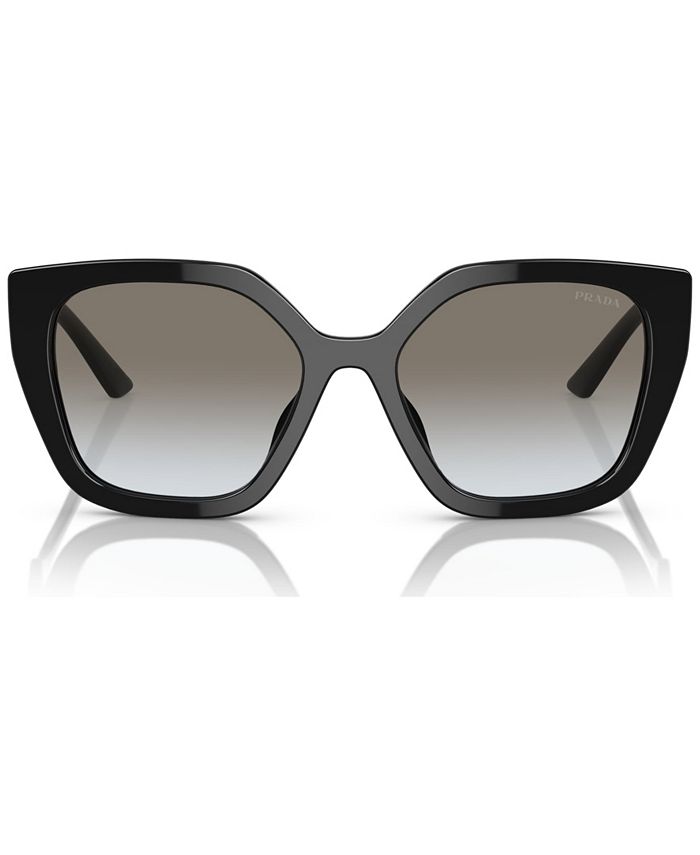 PRADA Monochrome Rectangular Women's Sunglasses, PR 24XS Macy's