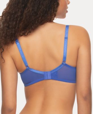 Women's Lotus Embroidered Unlined Underwire Bra, 115088
