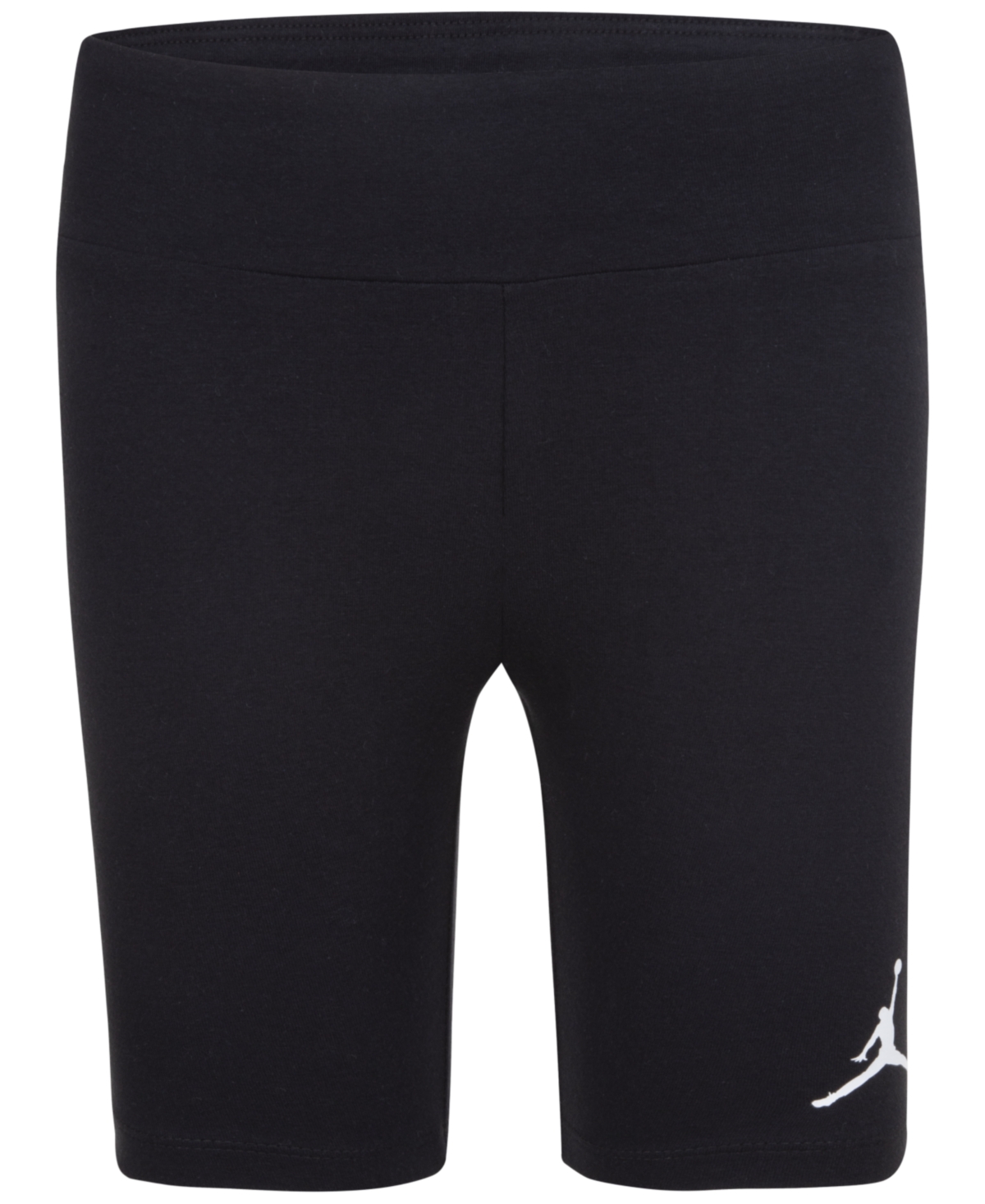 Jordan Big Girls Essentials Bike Active Shorts In Black