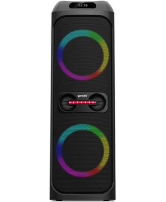 Gemini Bluetooth Speaker System with LED Party Lighting
