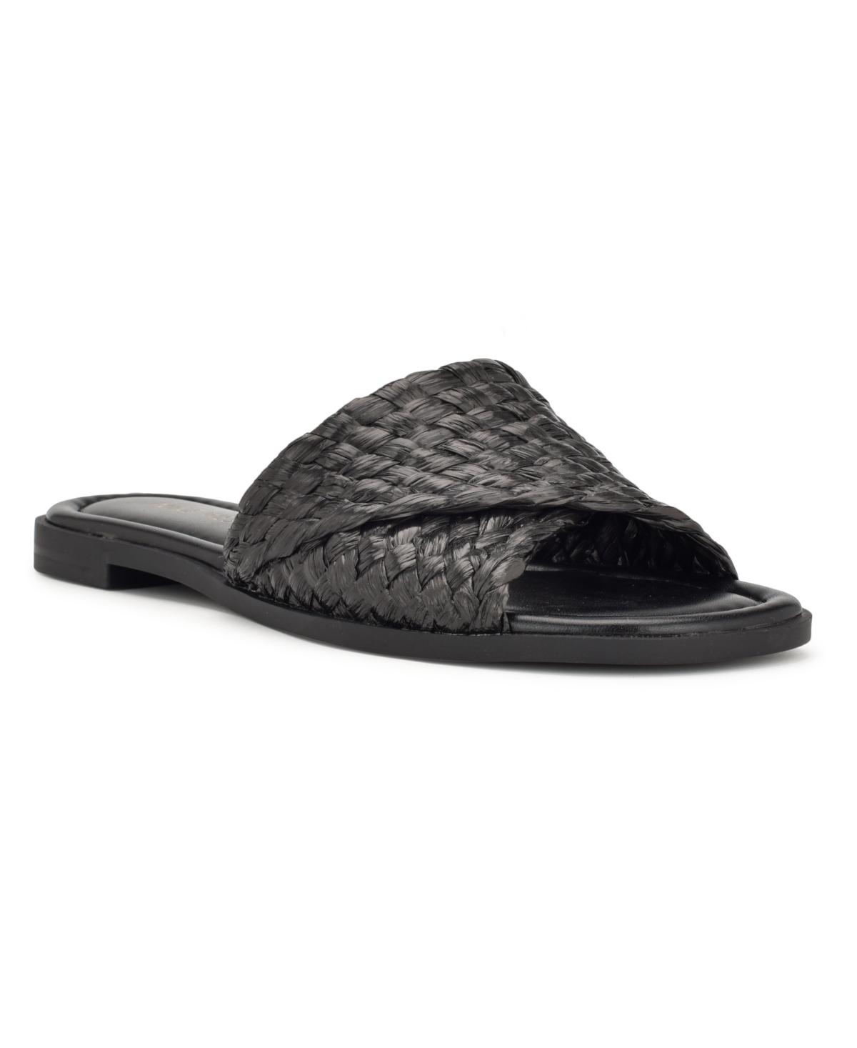 Nine West Havah Slide Sandal In Black
