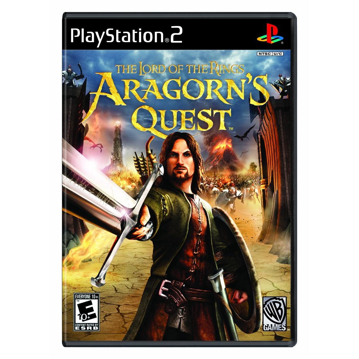 Warner Bros Lord Of The Rings: Aragorn's Quest - Playstation 2 In Open Miscellaneous