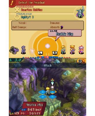 Final Fantasy Tactics A2 - Nintendo DS