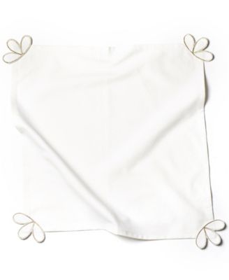 by Laura Johnson Deco Gold Corner Trim Napkin Set/4