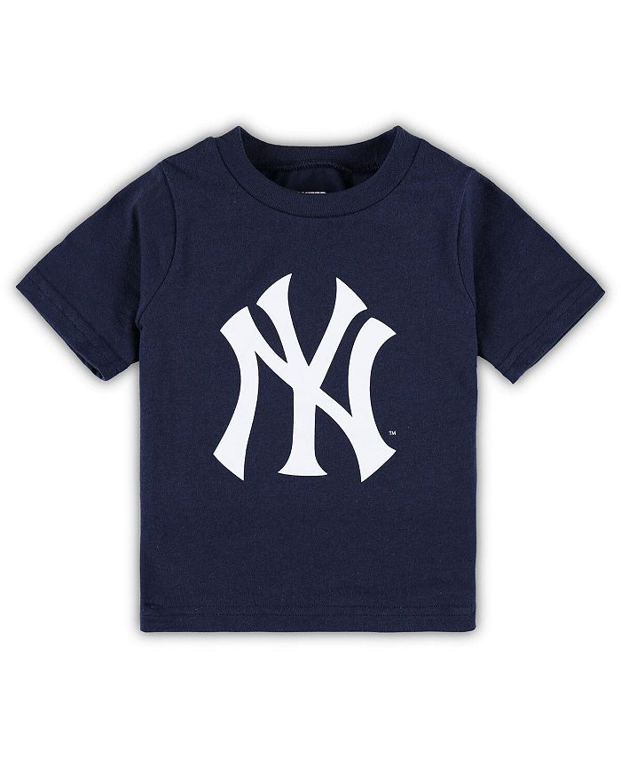Outerstuff Youth Navy New York Yankees Logo Primary Team T-Shirt Size: Small