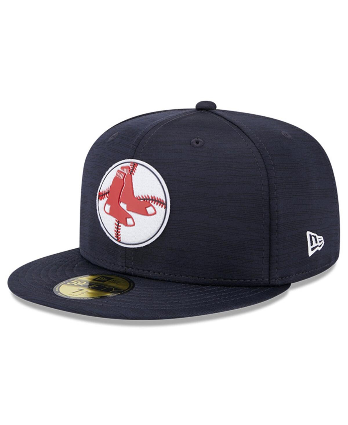 Men's New EraBoston Red Sox 2023 Clubhouse 59FIFTY Fitted Hat - Navy