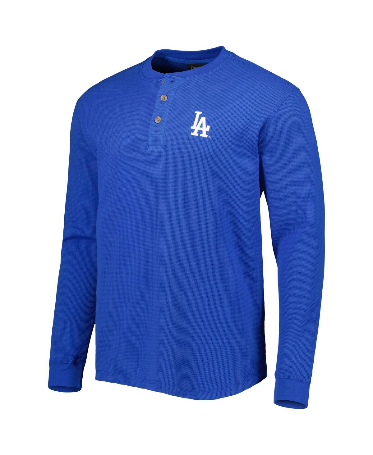 Shop Dunbrooke Men's  Los Angeles Dodgers Royal Maverick Long Sleeve T-shirt