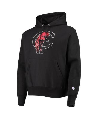 Men's Black Cincinnati Bearcats Vault Logo Reverse Weave Pullover Hoodie