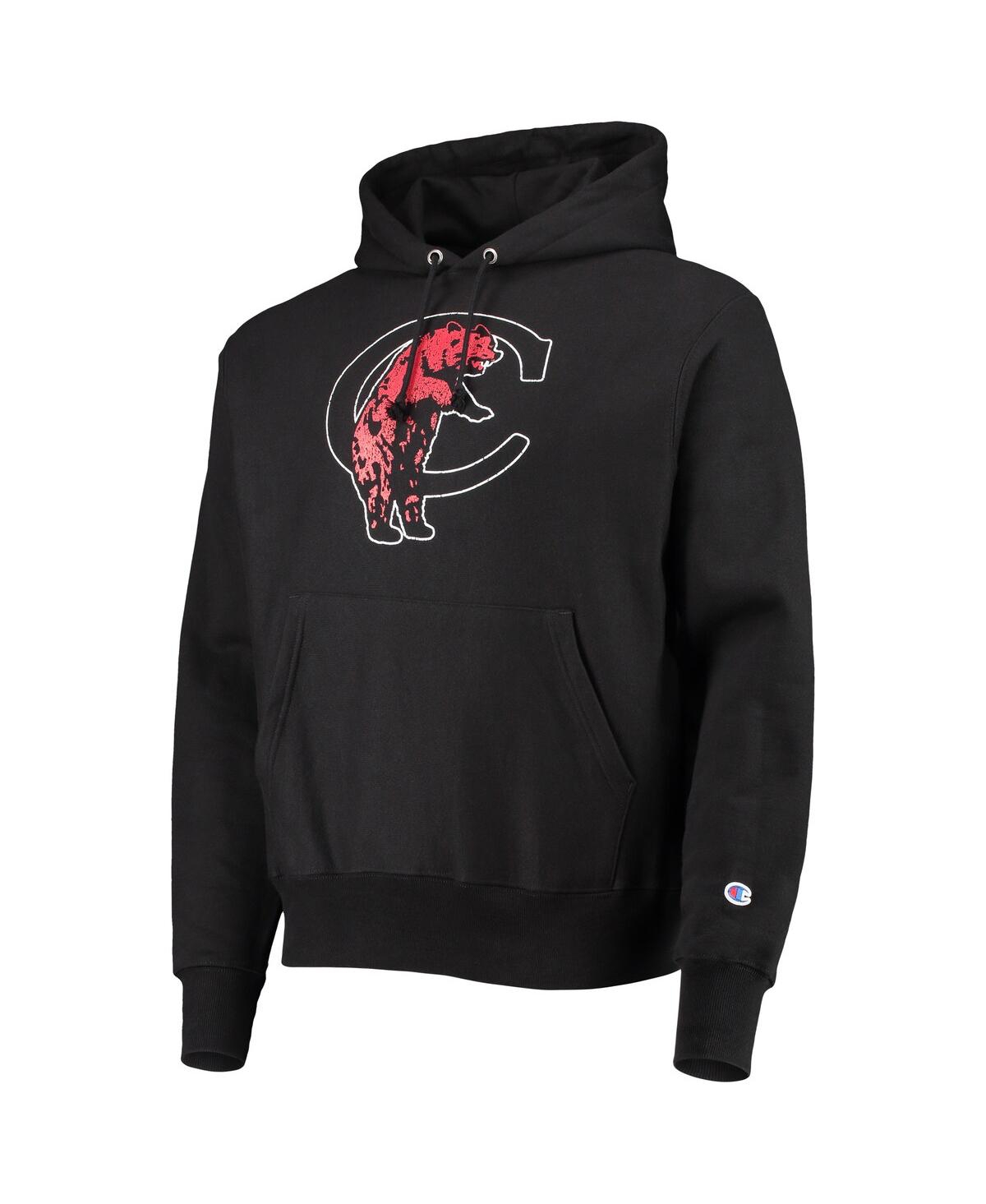 Champion Black Cincinnati Bearcats Vault Logo Reverse Weave Pullover Hoodie In Black