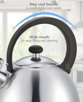 Stainless Steel 2 Quart Whistling Kettle