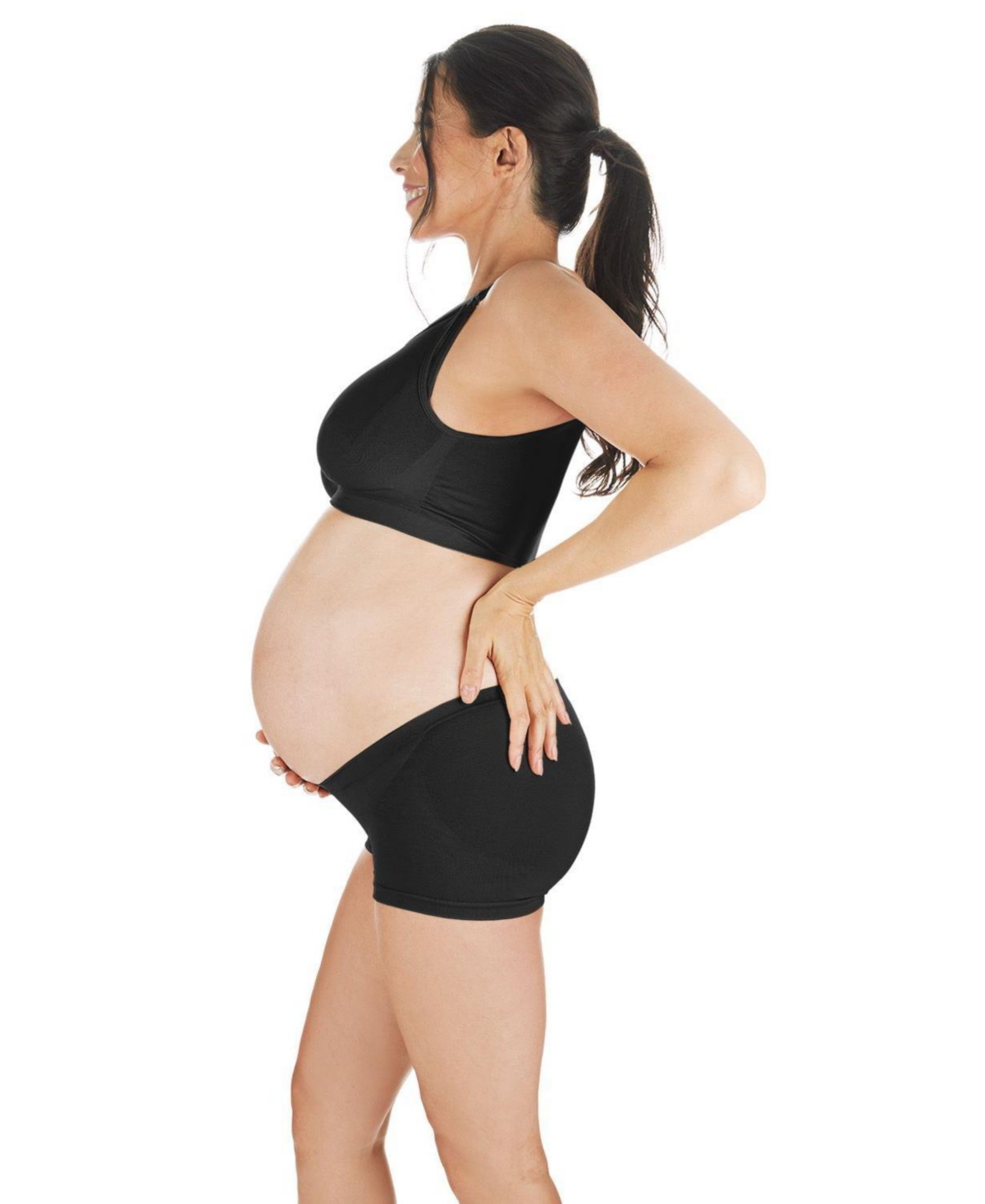 Memoi Low-Waisted Maternity Briefs