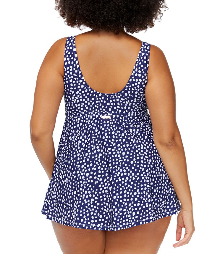 Raisins Curve Trendy Plus Size Sunshine Coast Lucia Swim Dress - Macy's
