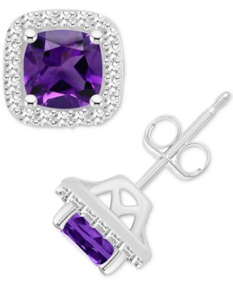 Sterling Silver Cushion Amethyst, Blue Topaz And Citrine Ring Sterling Silver Cushion Amethyst, Blue Topaz And Citrine Ring