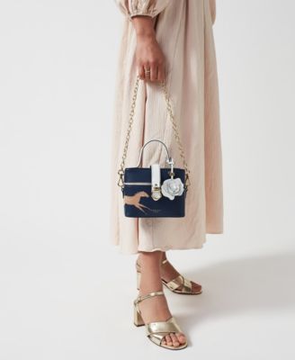 Radley London Kentucky Derby 23 Mini Flapover Grab Satchel Bag
