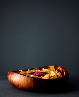 Nambe Butterfly Chip and Dip