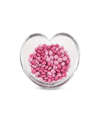 Nambe Glass Heart Bowl Large