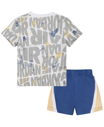 Jordan Toddler Boys Jumpman Playground T-shirt and Shorts Set - Macy's