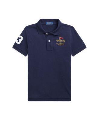 Polo Ralph Lauren Toddler and Little Boys Yacht Club Cotton Mesh