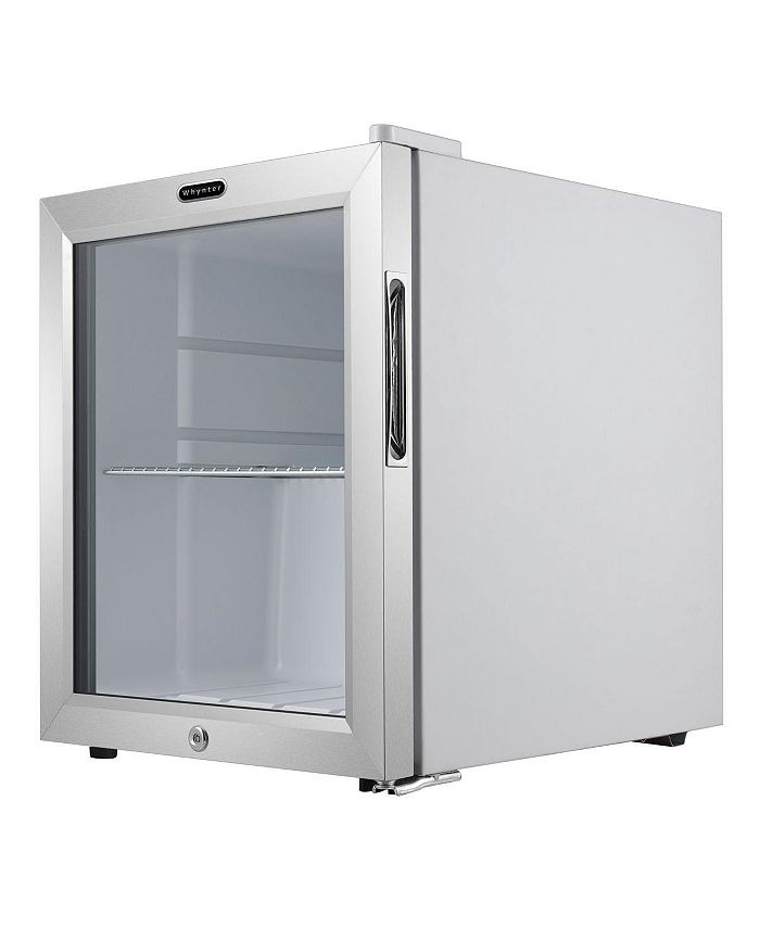 Whynter 62 Can Capacity Stainless Steel Beverage Refrigerator with Lock