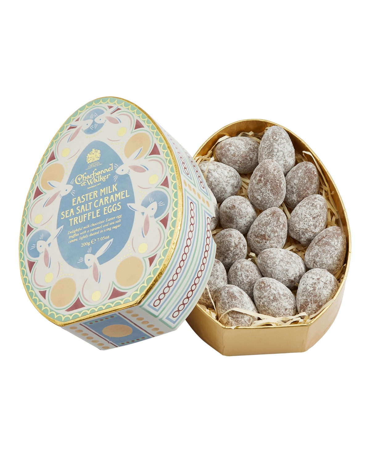 Charbonnel Et Walker Milk Sea Salt Caramel Egg Shaped Truffles In