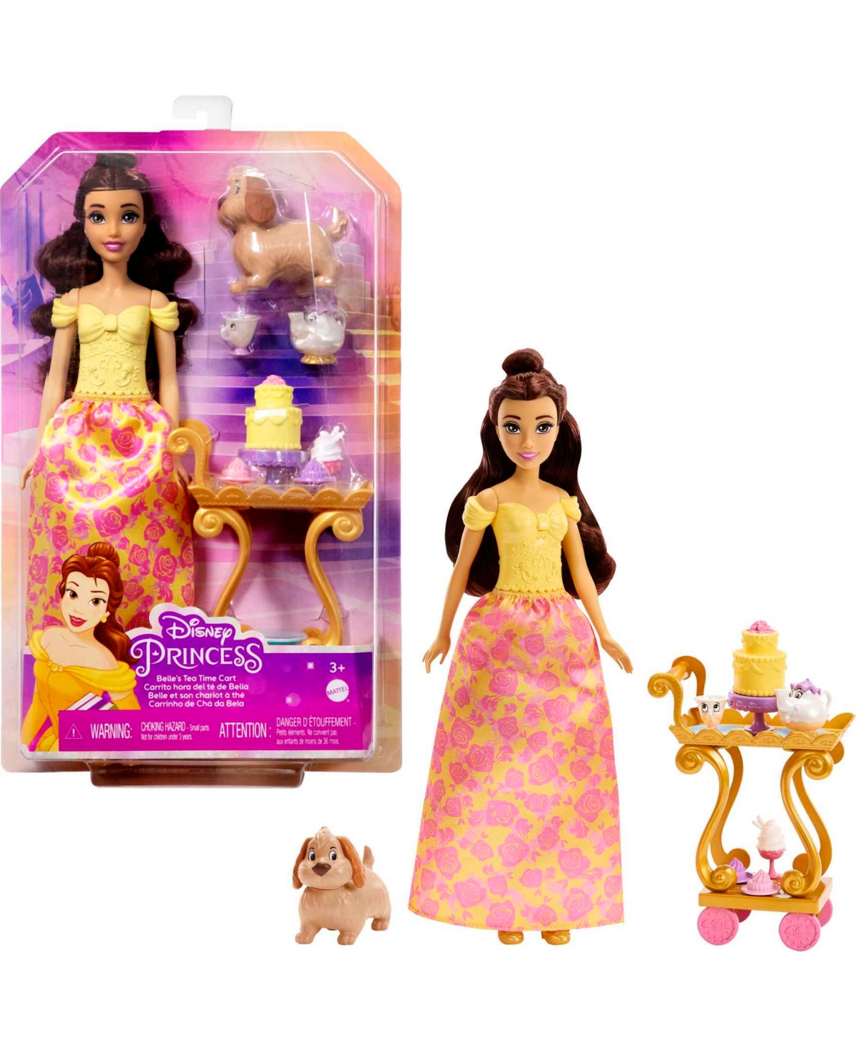 Shop Disney Princess Belle's Tea Time Cart In Multi-color