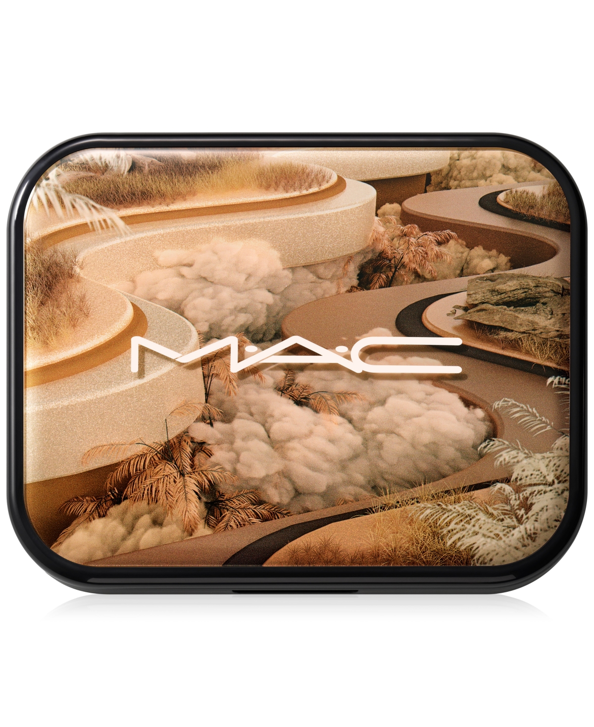 Shop Mac Connect In Colour Eye Shadow Palette In Unfiltered Nudes