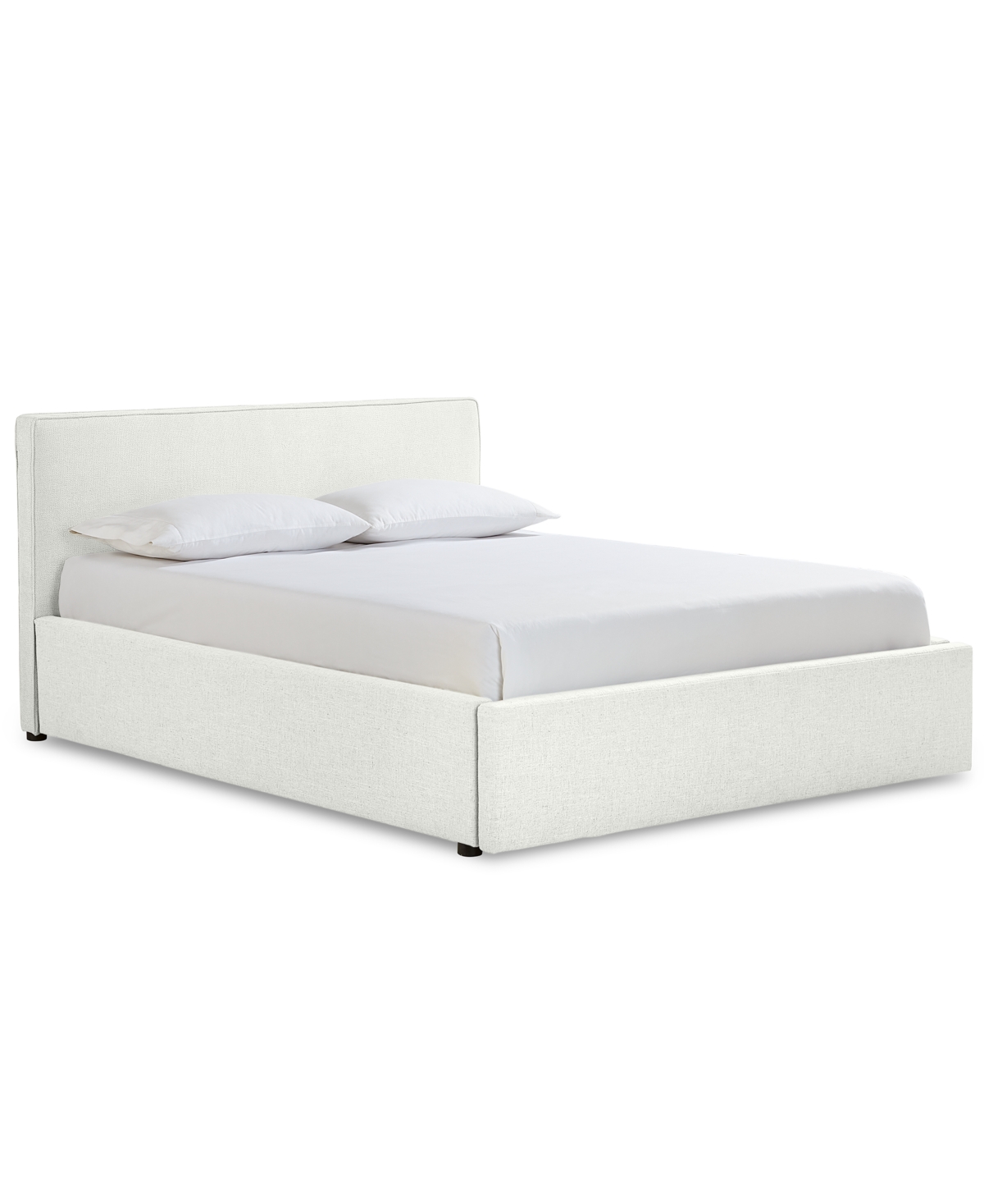 Macy's Mariley Queen Upholstered Storage Bed In Oyster