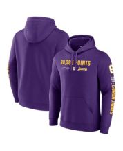Los Angeles Lakers Youth Lived In Pullover Hoodie - Heathered Gray