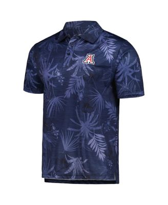 Men's Navy Arizona Wildcats Palms Team Polo Shirt