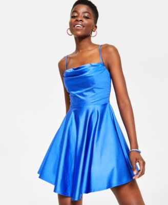 Blue Dresses for Juniors - Macy's