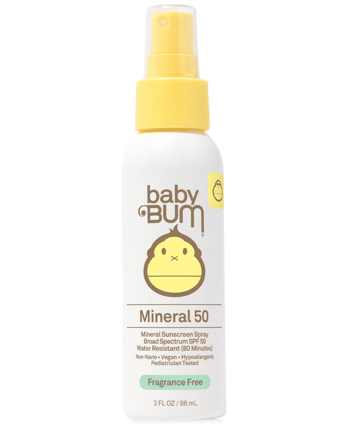 Sun Bum Baby Bum Mineral Sunscreen Spray Spf 50