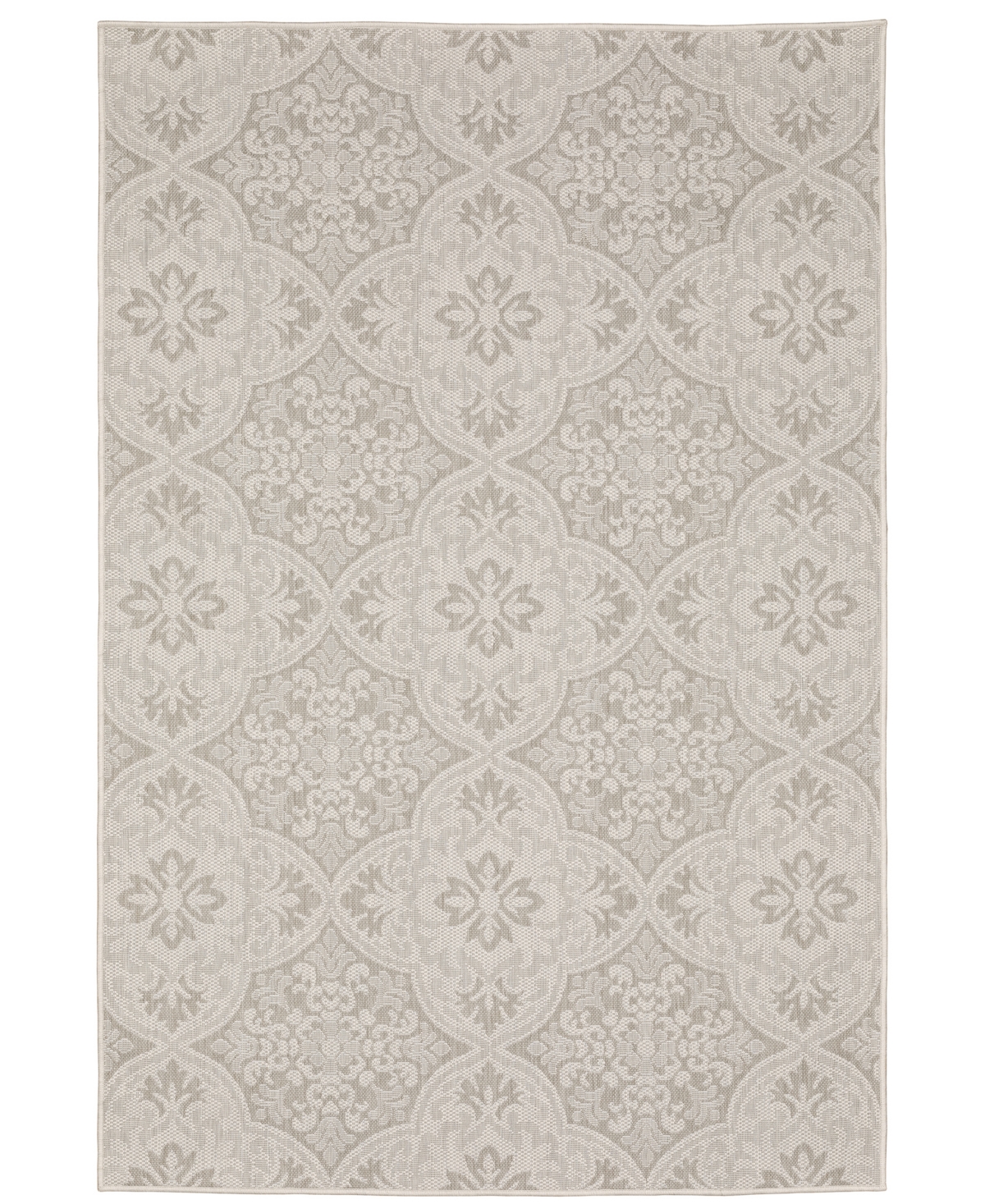 Jhb Design Portofino Outdoor 2805 6'7" X 9'2" Area Rug In Beige