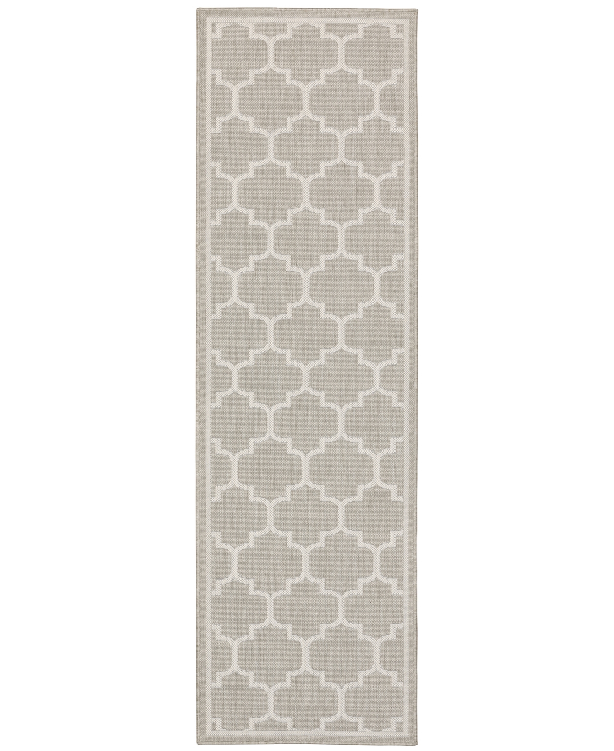 Jhb Design Portofino Outdoor 1636 1'10" X 7'3" Runner Area Rug In Beige