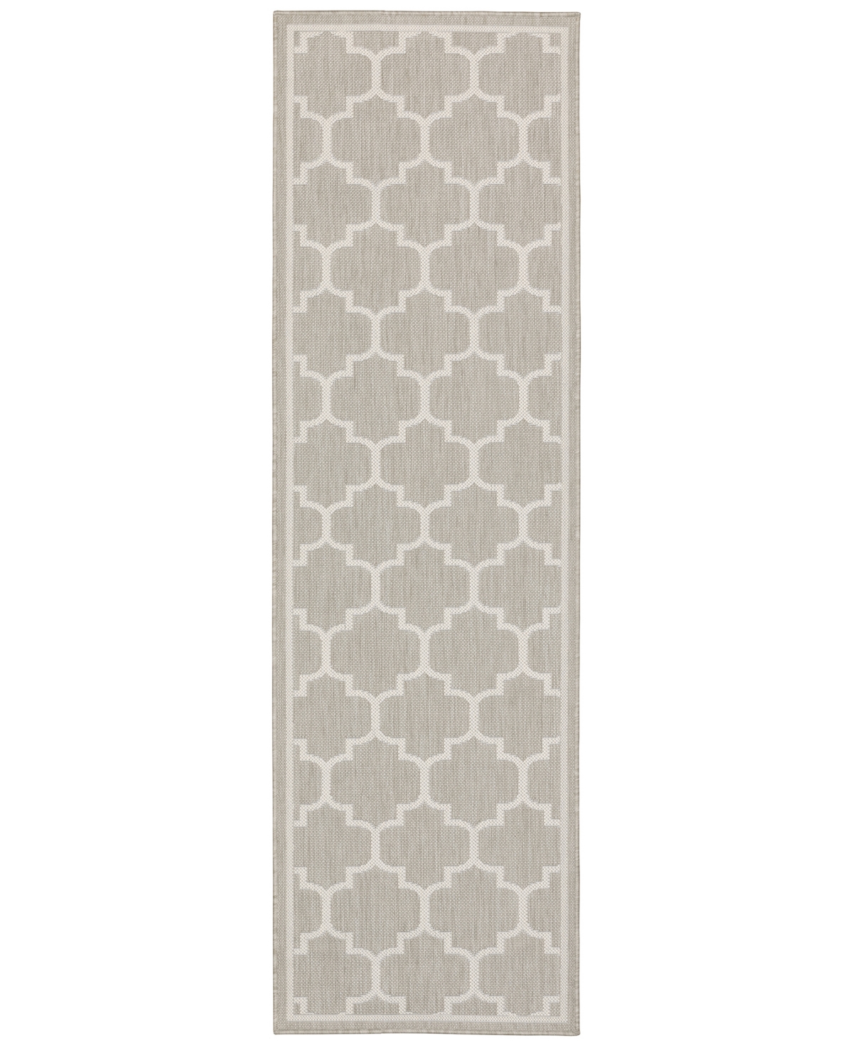 Jhb Design Genoa Outdoor 1636gna 1'10" X 7'3" Runner Area Rug In Beige